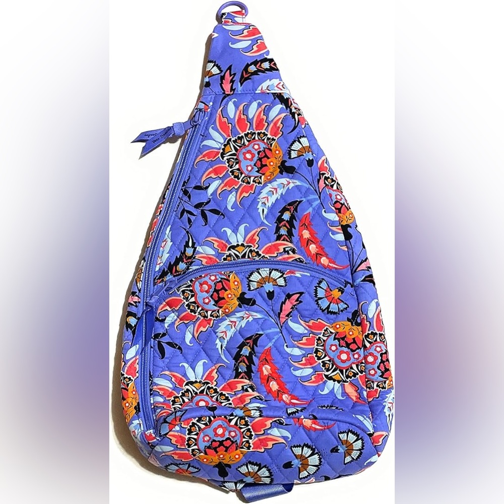 NEW NWT Vera Bradley Sling bag garden mural